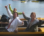 Dutch ladies on charter cruise